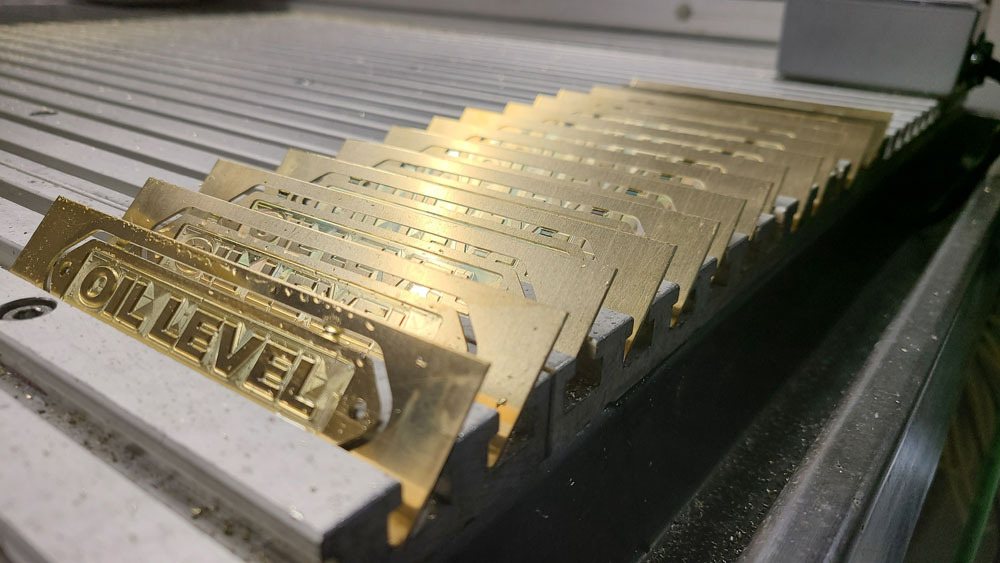Custom Brass Labels